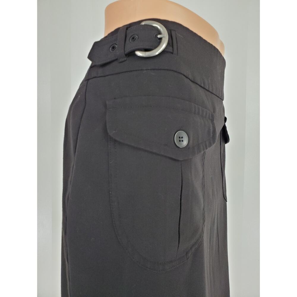 DAISY FUENTES Women's Black Straight Skirt Sz 10 - Picture 4 of 9
